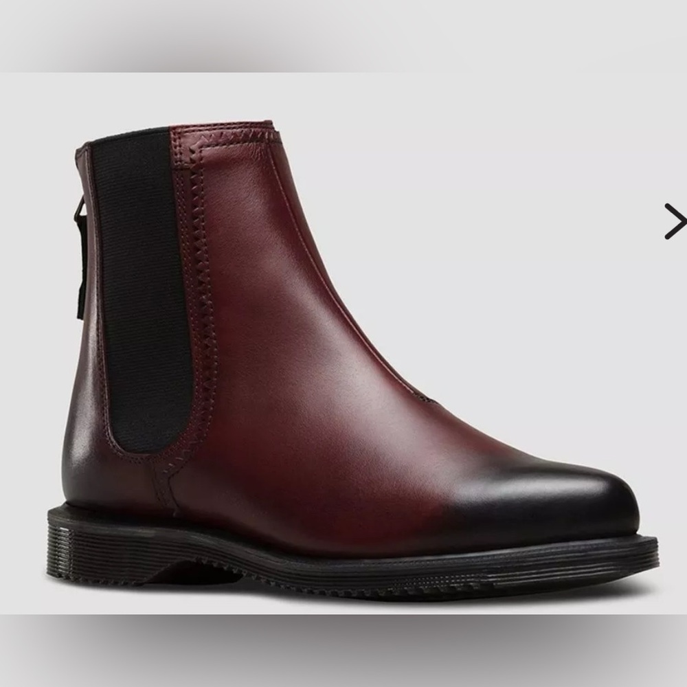 Dr. Martens | Zillow Cherry Red Antique Temperley Boots Women’s Sz‎ 6